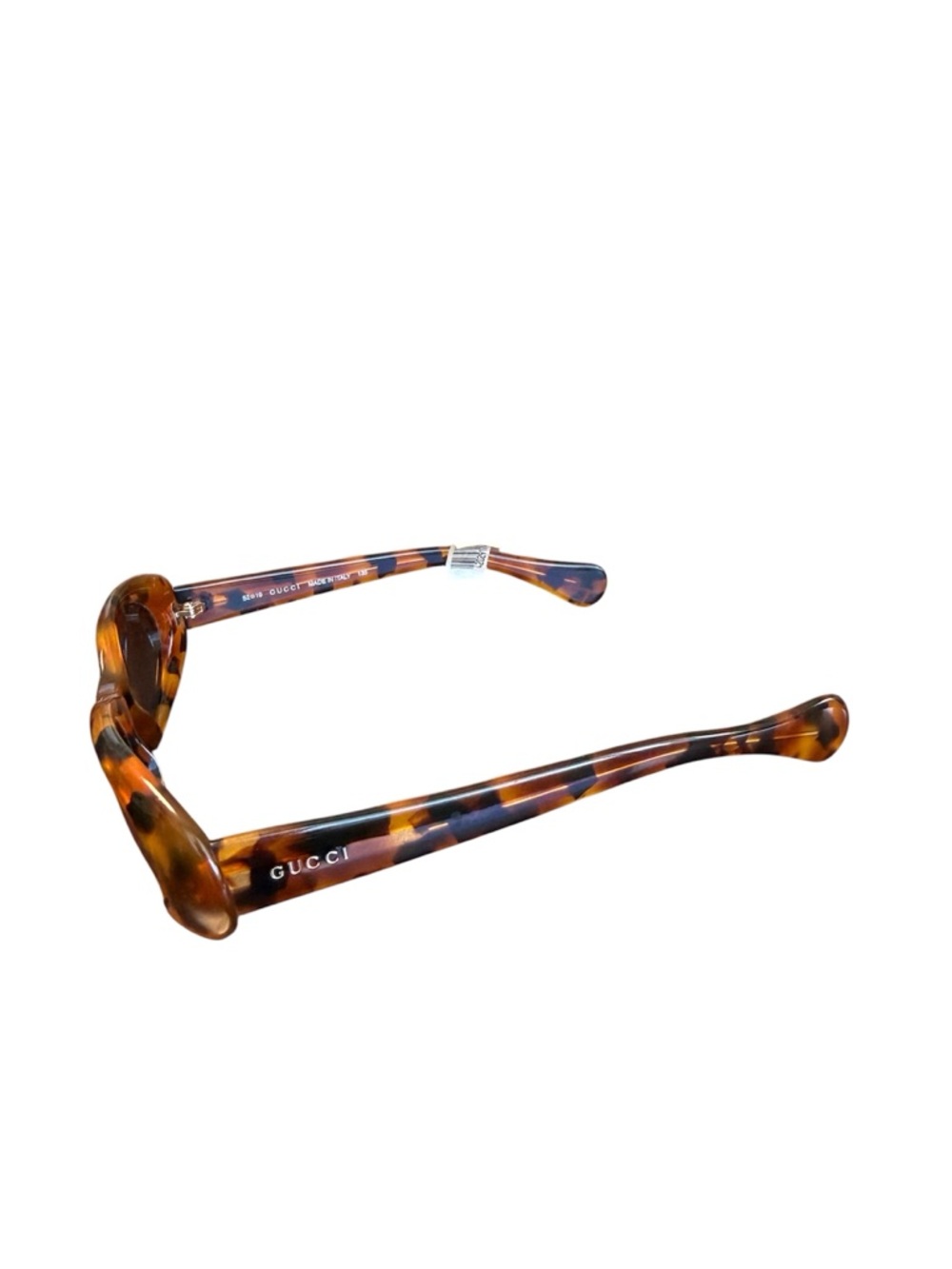 Vintage Tom Ford 1997 Gucci 2240/S Tortoiseshell Oval Sunglasses NWT - Picture 2 of 6
